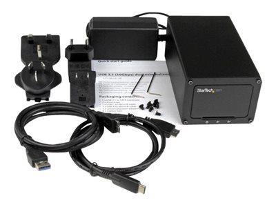 StarTech.com USB3.1 Dual External Enclosure