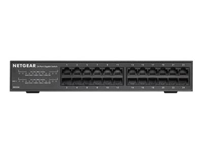 NetGear 24-Port Gigabit Ethernet Unmanaged Desktop / Rackmount Switch