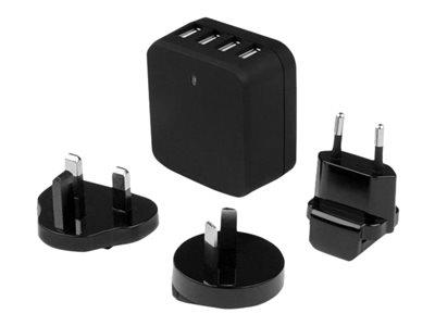 StarTech.com USB Wall Charger 34W/6.8A x4