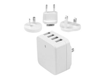 StarTech.com 4x USB Wall Charger 34W / 6.8A