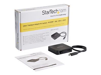 StarTech.com USB C Adapter - 4K HDMI, GbE