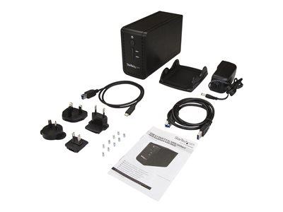 StarTech.com 2-Bay 3.5" HDD Enclosure, RAID