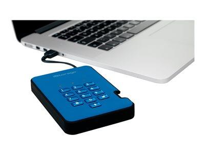 istorage diskAshur2 SSD 256-bit 256GB - Blue