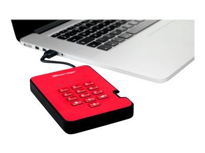 istorage diskAshur2 256-bit 500GB - Red