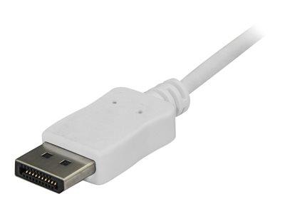 StarTech.com 6 ft USB C to DP Cable - White