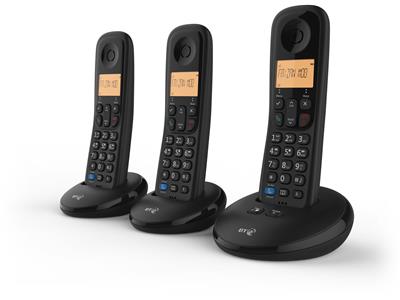 BT Everyday Phone with Answer Machine - Three Handsets
