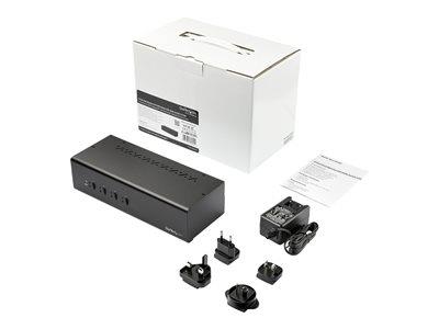 StarTech.com 4 Port Dual Monitor DVI KVM