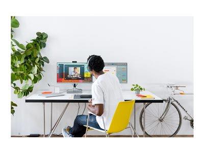 HP EliteDisplay E243d Docking 1920x1080 23.8" 5ms HDMI VGA DisplayPort USB-C LED monitor