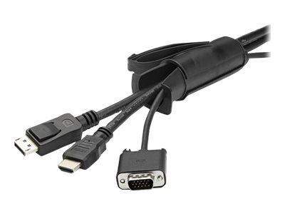StarTech.com Cable Management Sleeve - Spiral - Expandable - 25mm x 2.5m