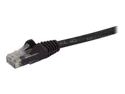 StarTech.com 1.5 m CAT6 Cable - Black CAT6 Patch Cord - Snagless RJ45