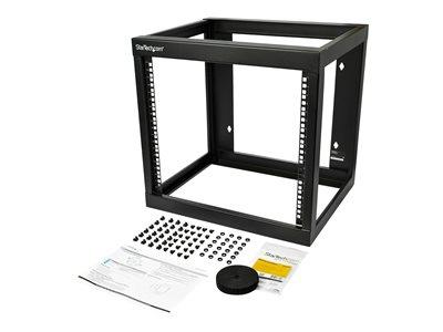 StarTech.com 9U Wall-Mount Rack - Open Frame - 2 Post - 18 in. Deep