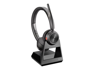Poly Plantronics Savi 7220 Office Duo DECT On-Ear Wireless Headset
