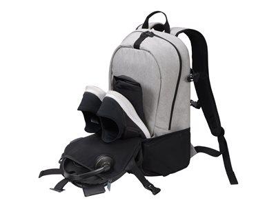 Dicota Backpack GO 13-15.6 - Light Grey