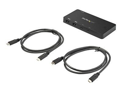 StarTech.com 2 Port USB C KVM Switch