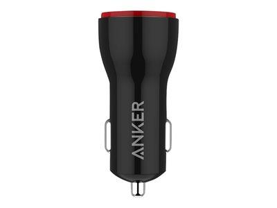 Anker PowerDrive 2 24W Dual USB-A Black