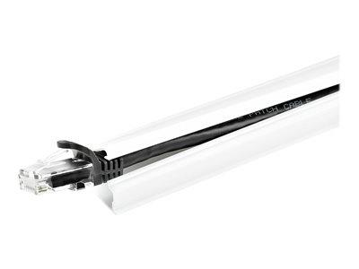 StarTech.com Single Piece Wire Cable Raceway Duct - 20x13mm