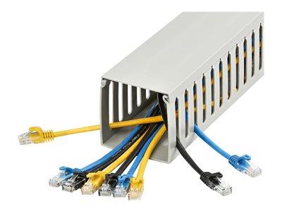 StarTech.com Slotted Wiring Cable Raceway Duct - 75 x 75mm