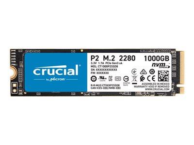 Crucial P2 Solid State Drive 1TB Internal PCI Express 3.0 x4(NVMe)