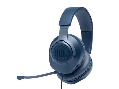 JBL Quantum 100 Gaming-Wired Over-Ear Headset - Blue