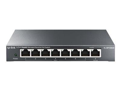 TP LINK 8-Port Gigabit Managed Reverse PoE Switch