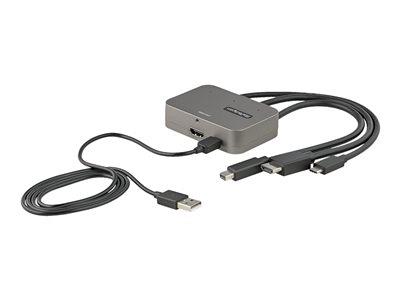 StarTech.com 3in1 Multiport to HDMI Adapter