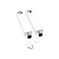 Loxit 350mm Extension Legs for Hi-Lo Screen Lift White