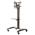 Peerless-AV Trolley For 32" - 75" Flat Panel, Height adjustable w/ Shelf