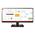 LG 29" Black Full HD LED Monitor 2560 x 1080 2x 5W Speaker Dis