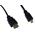 Cables Direct 3m HDMI M - Micro HDMI M Cable Black