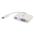 C2G USB C to VGA Video Adapter w/ Power Delivery - White
