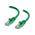 C2G 0.5m Cat5E UTP LSZH Network Patch Cable - Green