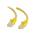 C2G 3m Cat5E UTP LSZH Network Patch Cable - Yellow