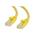 C2G 1m Cat6A UTP LSZH Network Patch Cable - Yellow