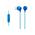 Sony In Ear Headphones Blue - 1.2M Cord
