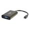C2G Micro HDMI to VGA Dongle w/Power + 3.5mm