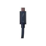 C2G 0.5m Thunderbolt 3 Cable (40Gbps) - 4K support - Black