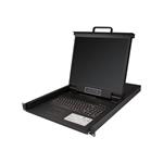 StarTech.com 8 Port KVM Console for Server Rack - 19in