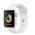 Apple Watch Series 3 GPS, 38mm Silver Aluminium Case with White Sport Band