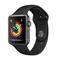 Apple Watch Series 3 GPS, 38mm Space Grey Aluminium Case with Black Sport Band