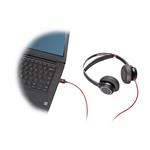 Poly Plantronics BLACKWIRE 7225,BW7225,USB-C,BLACK,WW