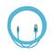 Juice 2m Lightning Charge and Sync Cable - Aqua