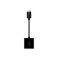 Belkin HDMI Adapter HDMI (M) to HD-15 (VGA) (F) 25cm - Black