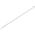 StarTech.com 100 Pack 8" White Cable Ties