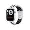 Apple Watch Nike SE GPS, 44mm Silver Aluminium Case with Pure Platinum/Black Nike Sport Band