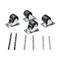 StarTech.com Heavy Duty Casters for Server Racks/Cabinets - Set of 4