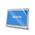 Dicota Antmicrobial filter 2H for Lenovo Tab M8, self-adhesive