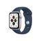 Apple Watch SE GPS 44mm Silver with Abyss Blue Sport Band